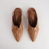 Valora Tan Leather Flats