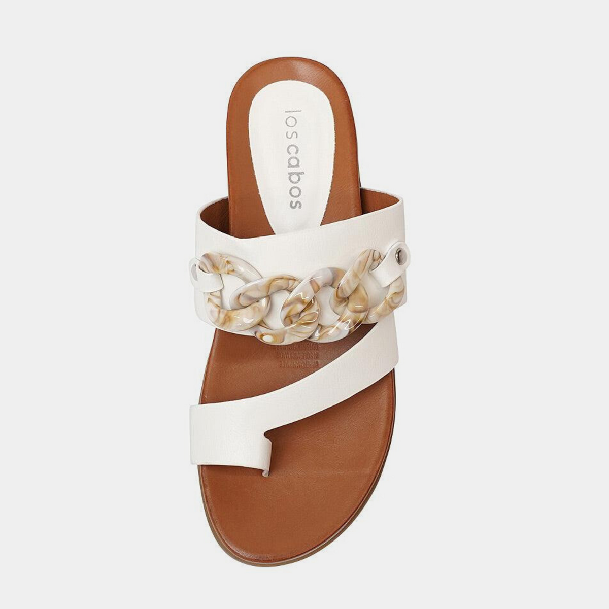 Cai White Sandals - LOS CABOS | Shouz