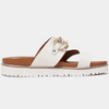 Cai White Sandals