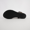 Martha Black Leather Sandals