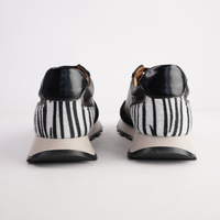 Murphy Black Combo Leather Sneakers - SALA | Shouz