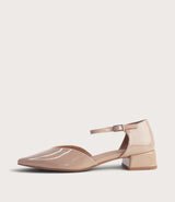 Munich Caramel Patent Leather Flats