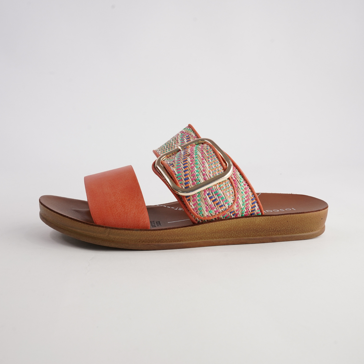 Doti Tangerine Multi Slides - LOS CABOS | Shouz