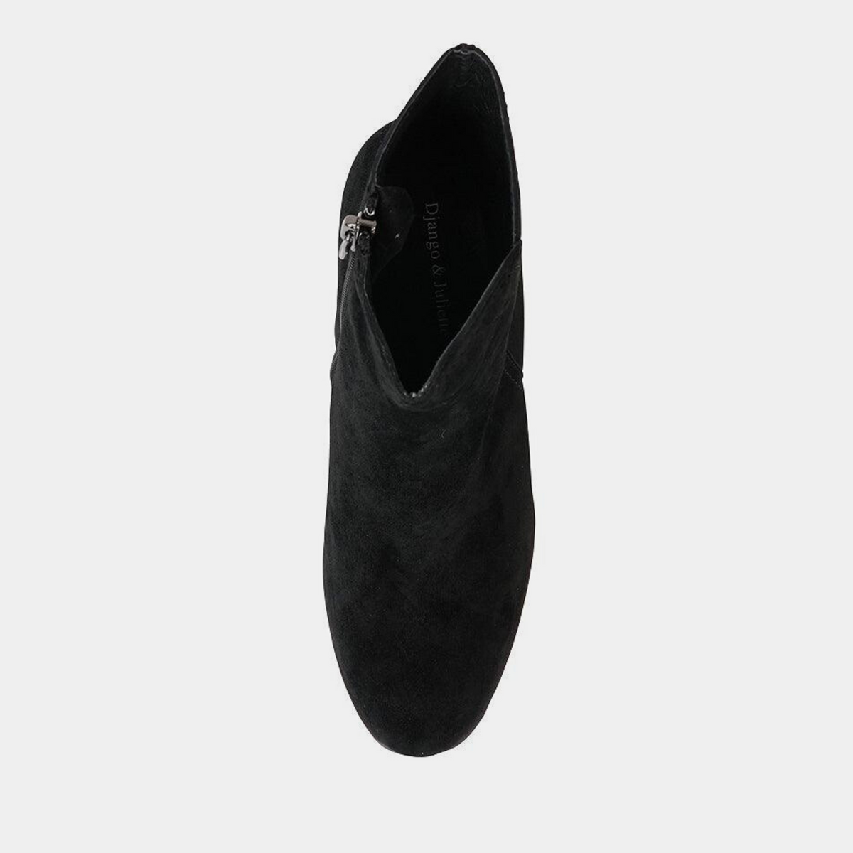 Nerrie Black Suede Wedge Boots - DJANGO AND JULIETTE | Shouz