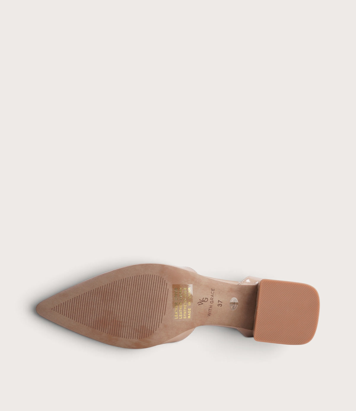 Munich Caramel Patent Leather Flats