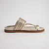 Carmelle Soft Gold Leather Sandals