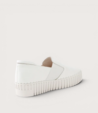 Becca White Leather Sneakers