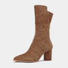 Aisley Light Choc Suede Boots