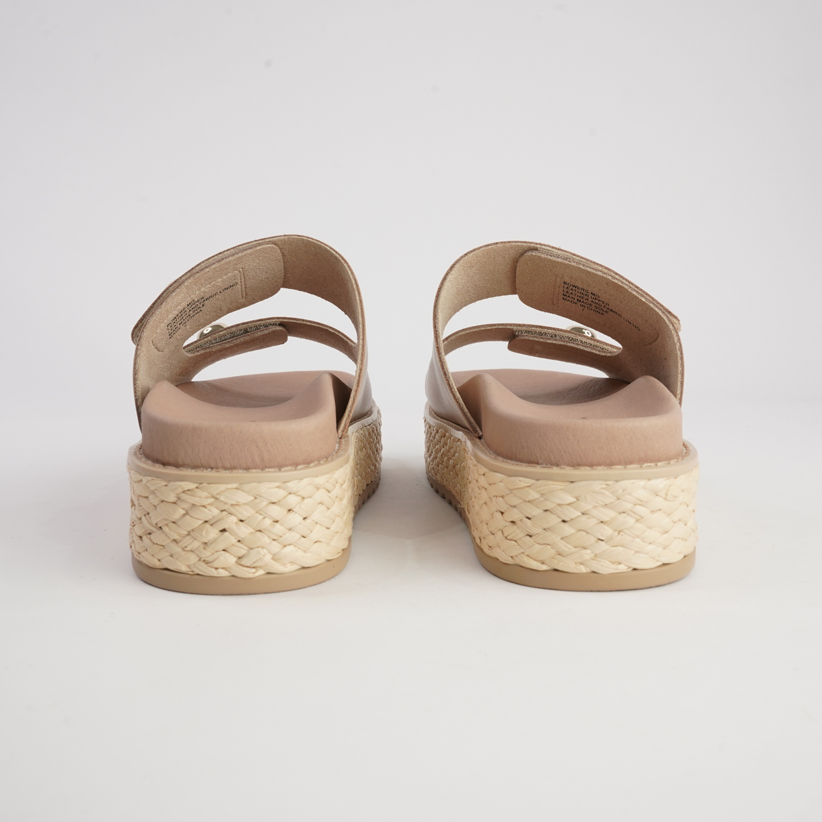 Bowers Stone Leather Slides - MOLLINI | Shouz