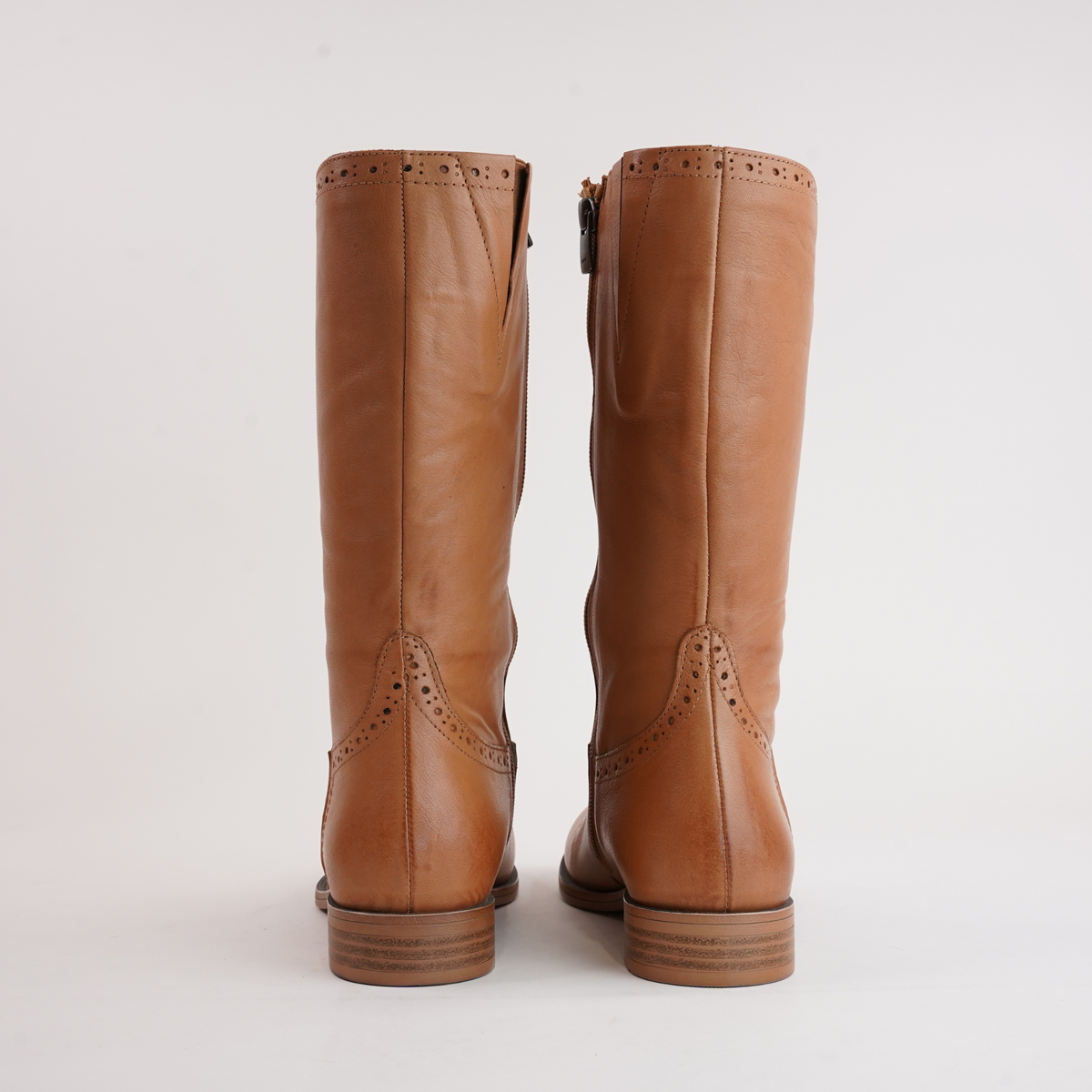 Garda Coconut Leather Boots