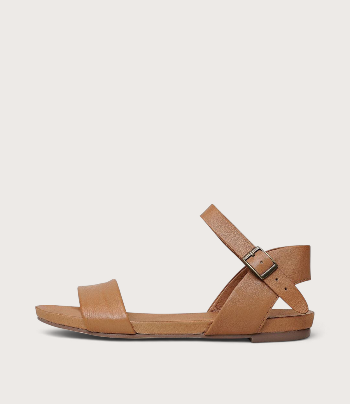 Jinnit Tan Leather Sandals