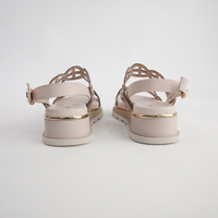 Carola Almond Leather Sandals