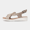 Malika Cafe Leather Sandals