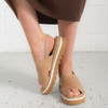 Sasi Cappuccino Leather Sandals