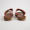 Bria Tangerine Sandals