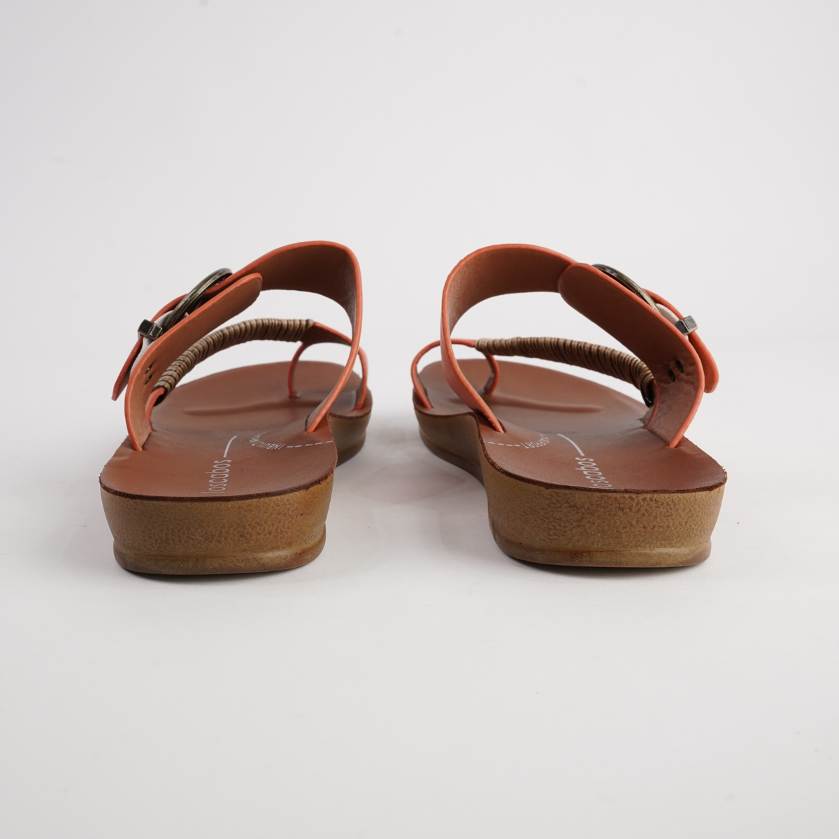 Bria Tangerine Sandals - LOS CABOS | Shouz