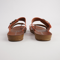 Bria Tangerine Sandals