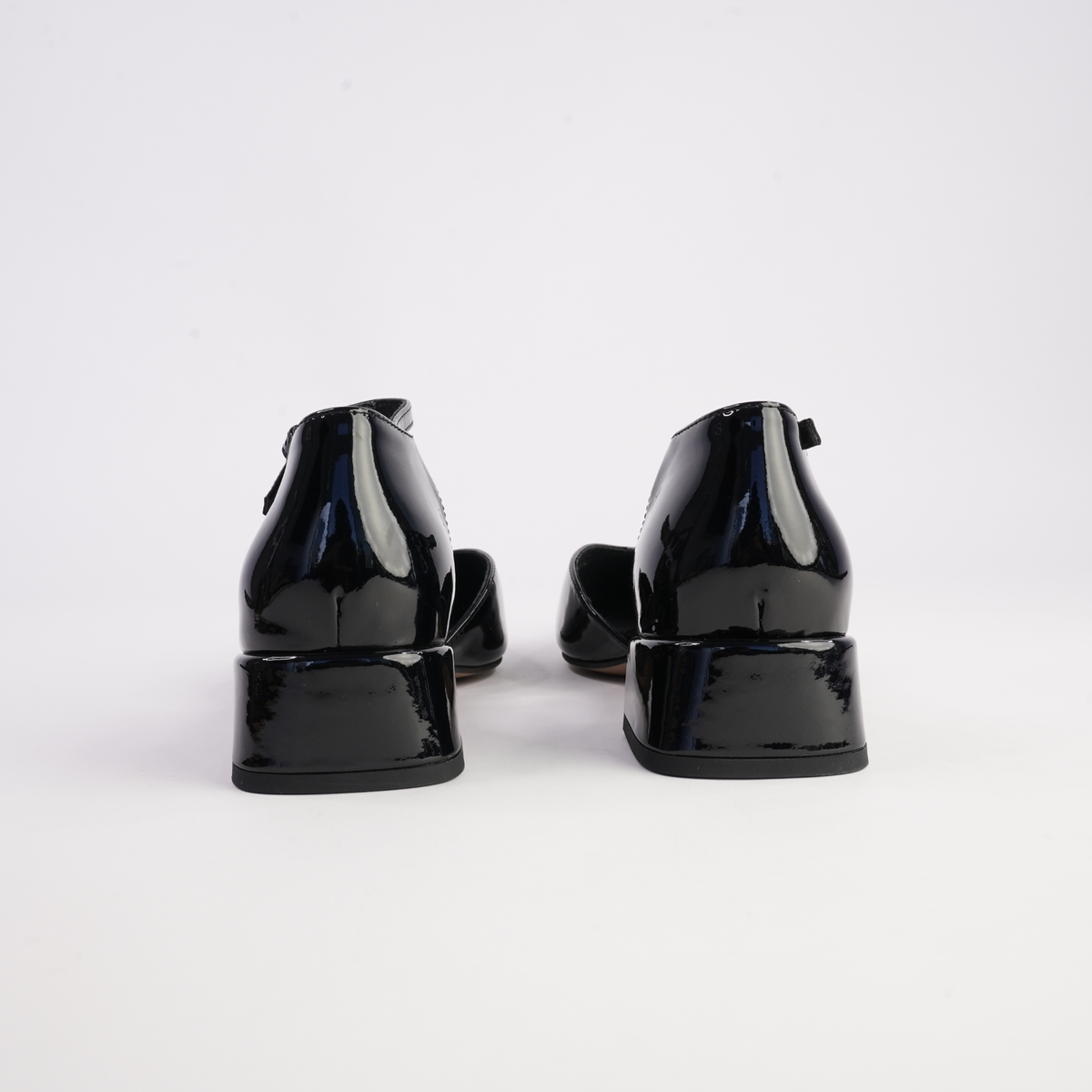 Munich Black Patent Leather Flats - WITH GRACE | Shouz