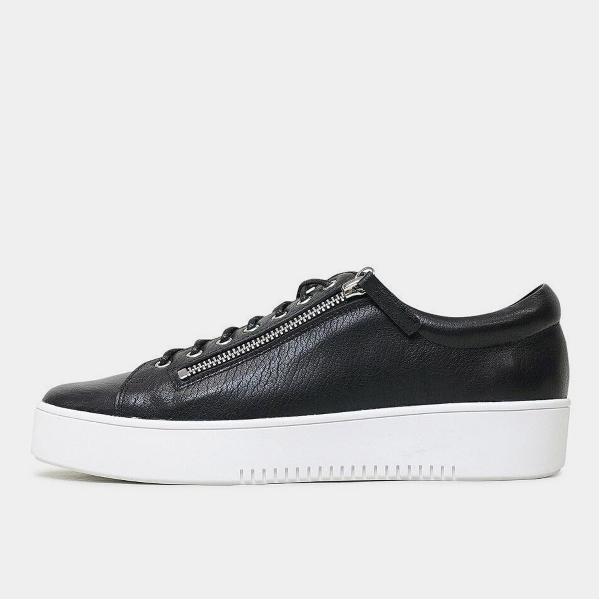Laila Black / White Leather Sneakers - DJANGO AND JULIETTE | Shouz