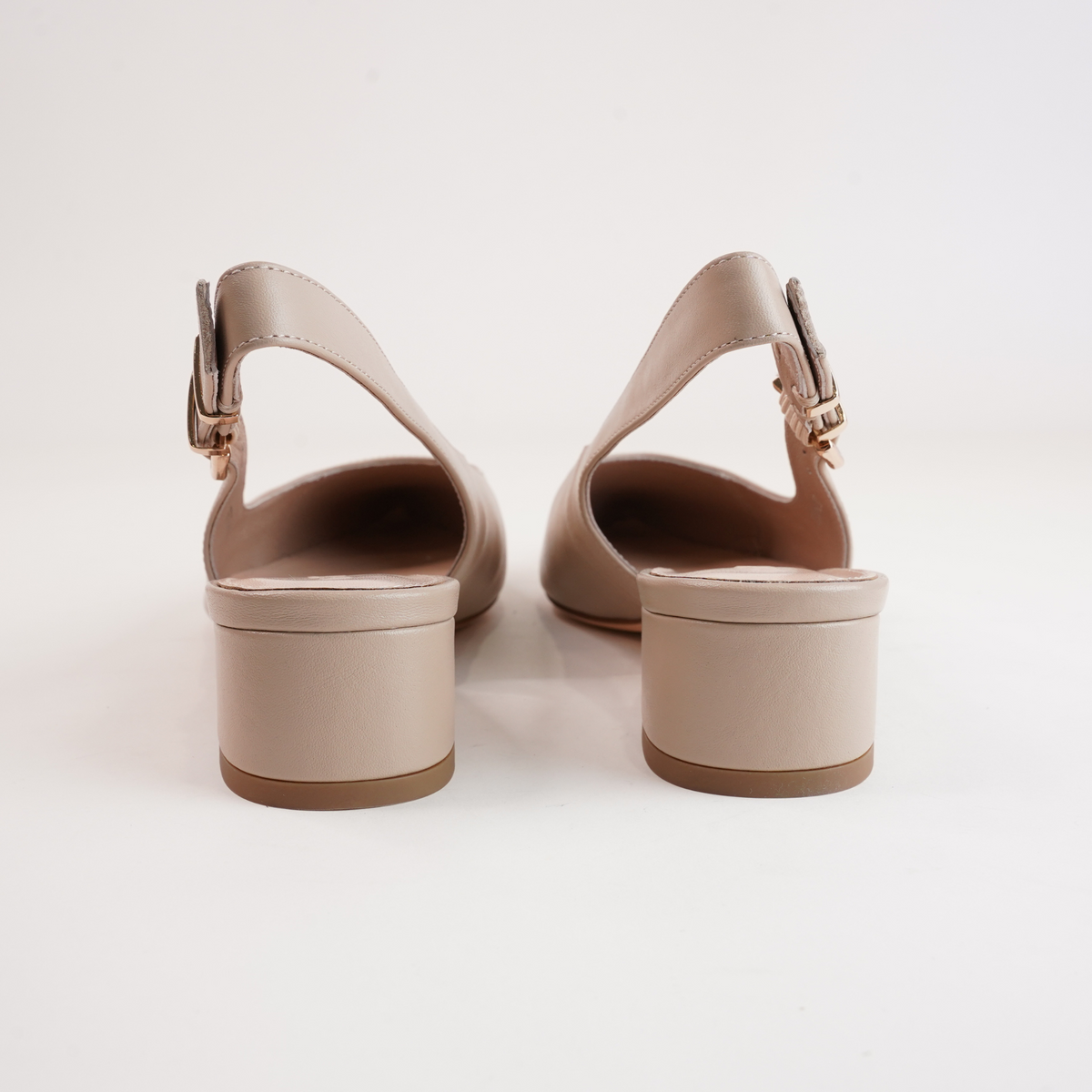 Thetrim Stone Leather Heels - MOLLINI | Shouz