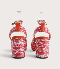 Sherrif Pink Multi Heels