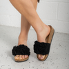 Corsage Black Slides