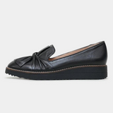 Oclem Black/ Black Leather Loafers - TOP END | Shouz