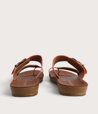 Bria Tangerine Sandals