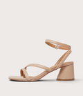 Petricia Nude Leather Heels