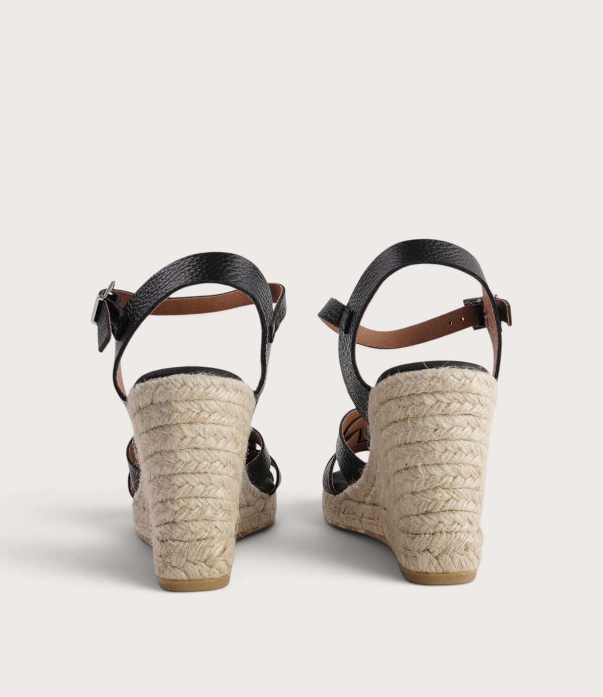 Sophia Doya Negro Espadrille Wedges