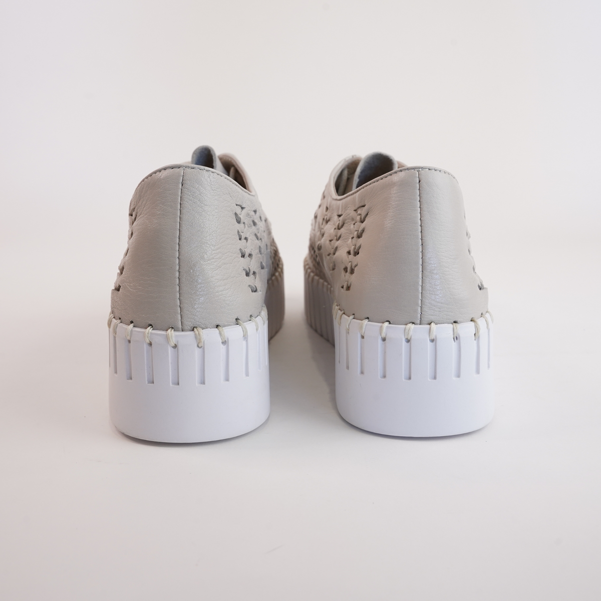 Brodies Almond Leather Sneakers - DJANGO AND JULIETTE | Shouz