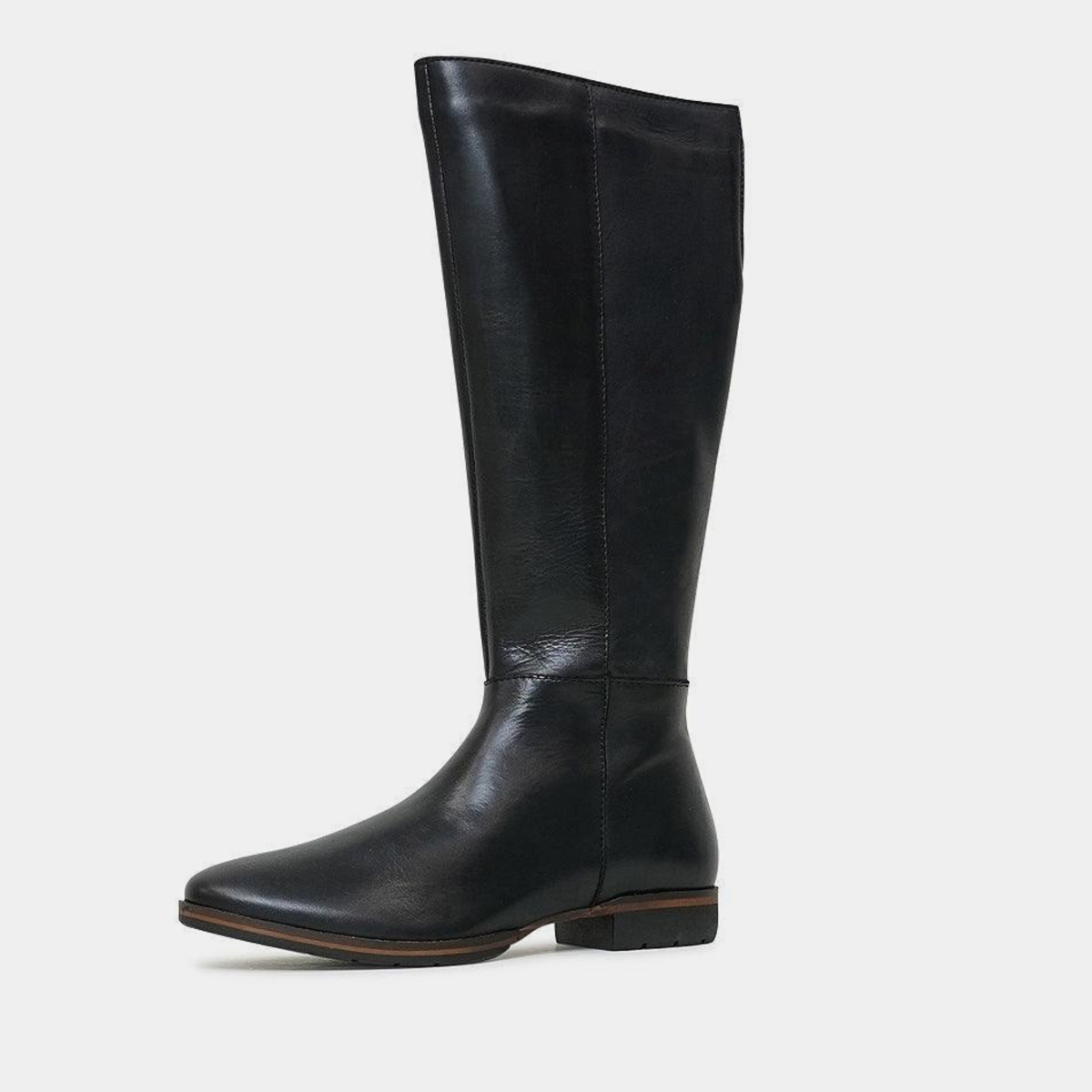 Gaetan Black Knee High Boots
