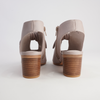 Banana Café Leather Heels