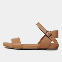 Jinnit Tan Leather Sandals