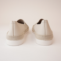 Nuria Crudo Leather Espadrilles