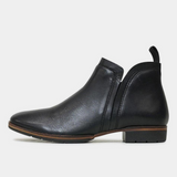 Gaid Black Ankle Boots - EOS FOOTWEAR | Shouz