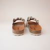 Rocio Crudo Leather Slides