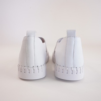 Harmless White Leather Sneakers