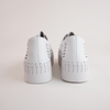 Brodies White Leather Sneakers