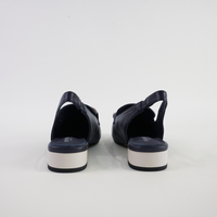 Randal Navy/Bone Leather Loafers