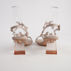 Morine Nude Leather Heels