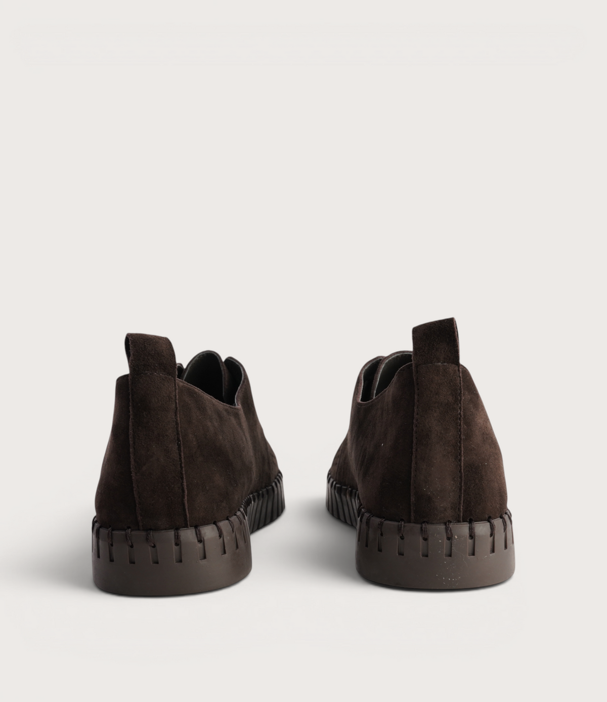 Huston Choc Suede Leather Sneakers