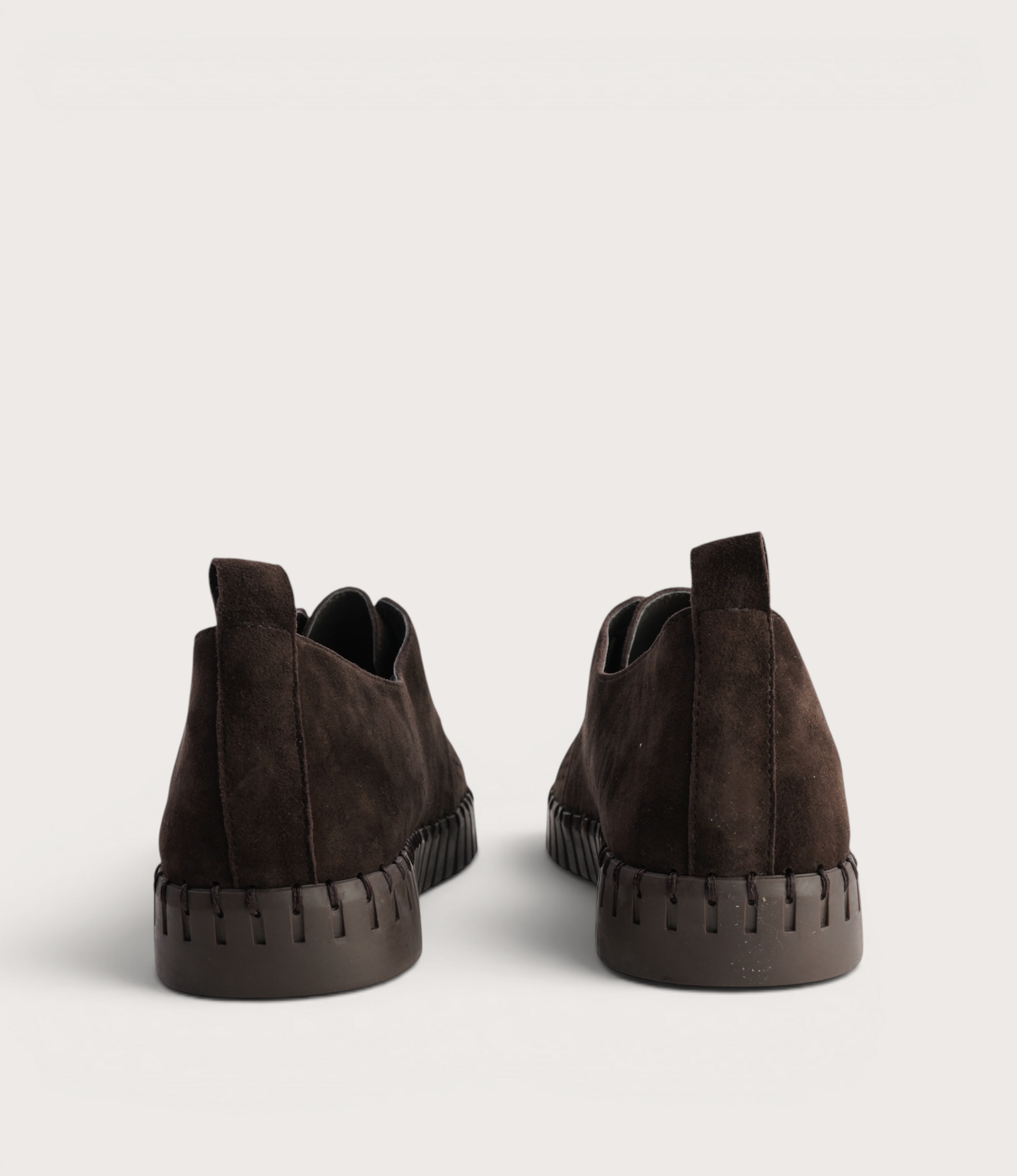 Huston Choc Suede Leather Sneakers