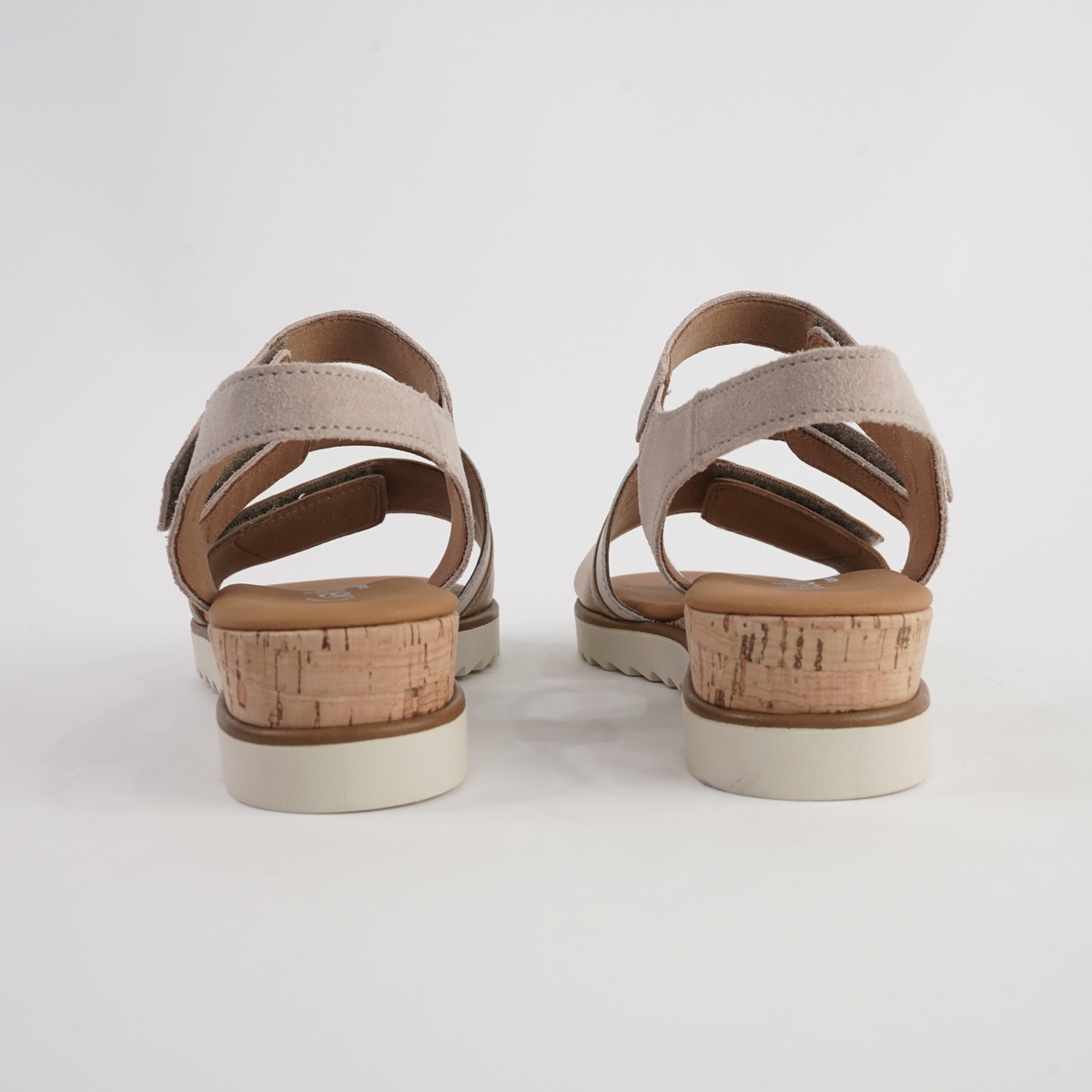 Ruth Champagne Multi Leather Sandals - GABOR | Shouz