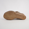 Thelma Champagne Leather Wedges