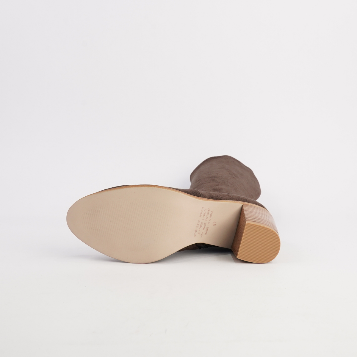 Tirry Choc Stretch Microsuede Knee High Boots