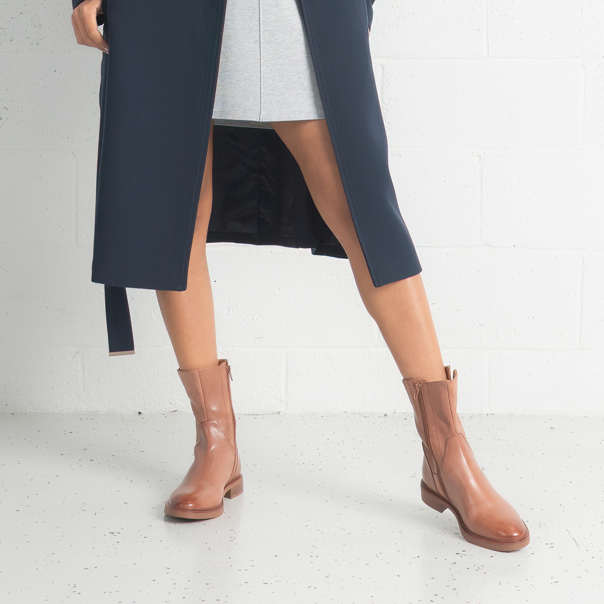 Blanca Brandy Leather Boots