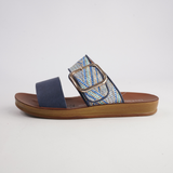 Doti Navy Multi Slides - LOS CABOS | Shouz