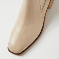 Folmy Vanilla Leather Knee High Boots - DJANGO AND JULIETTE | Shouz