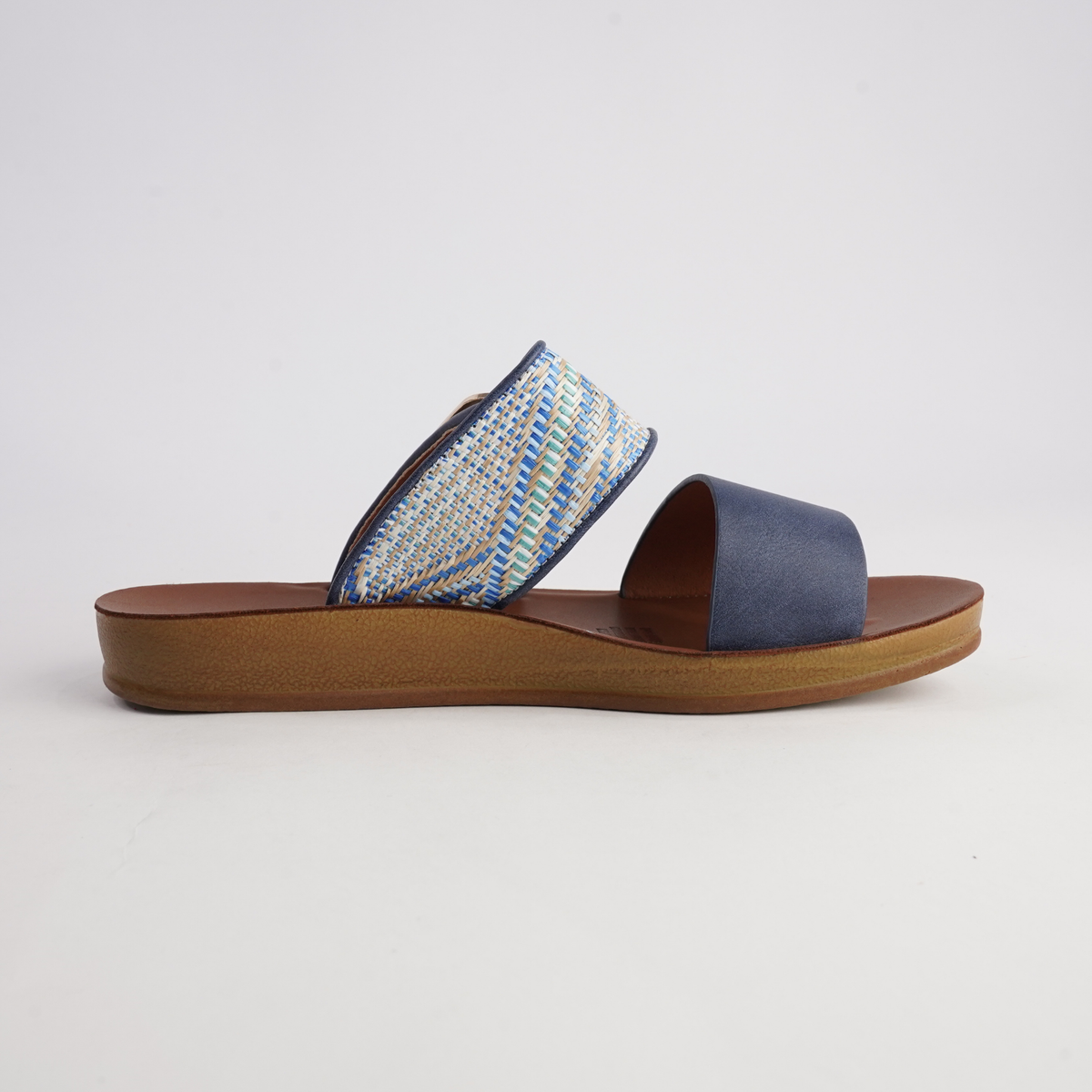 Doti Navy Multi Slides - LOS CABOS | Shouz